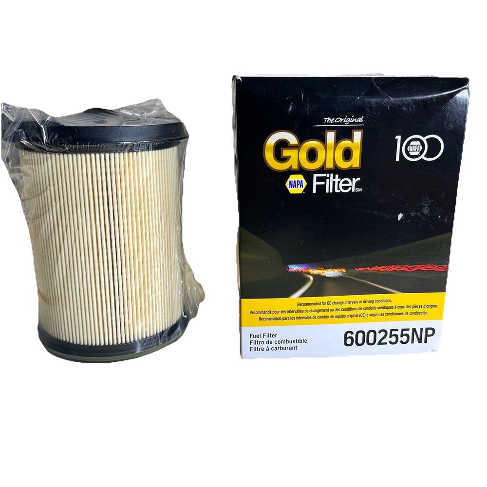 NEW NAPA GOLD 600255NP Fuel Filter Factory Sealed WIX WF10255NP Baldwin PF46108